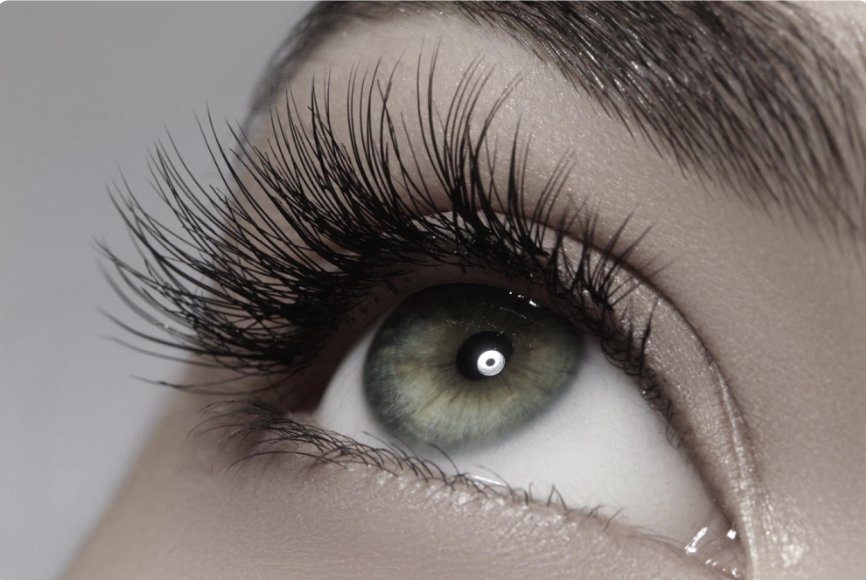 Eyelash extensions at The Gallery Day Spa